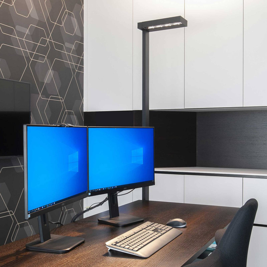 Molto Luce Concept Right F golvlampa sensor vit