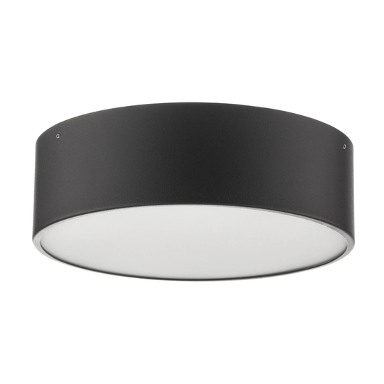 Taklampa Dayton i grått Ø 25 cm