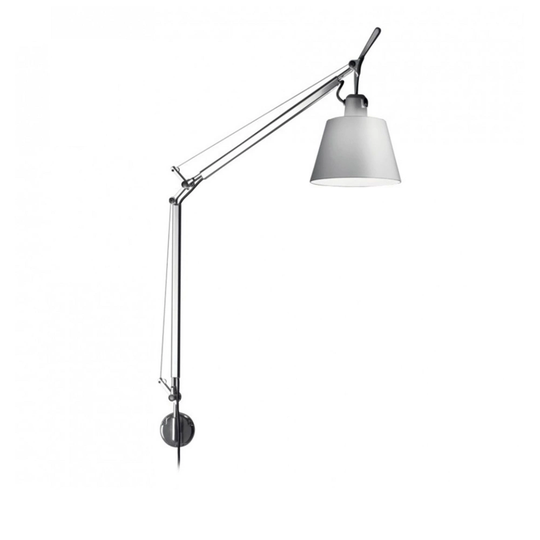Tolomeo Basculante Vägglampa, Skärm i Satintyg