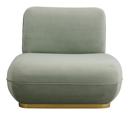 Iseo Lounge Chair Mintgrön
