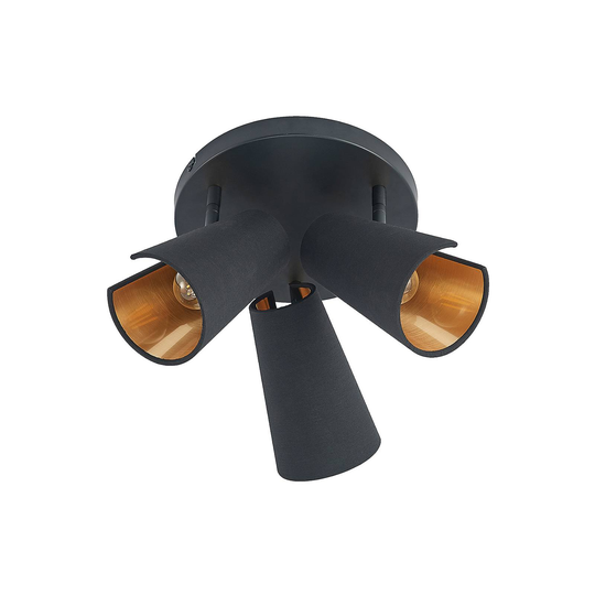 Lindby Zylindro taklampa rund, 3 lampor