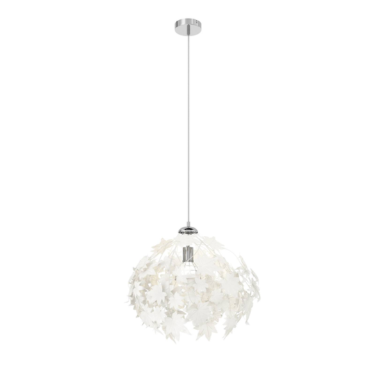 Taklampa Maple med bladmönster