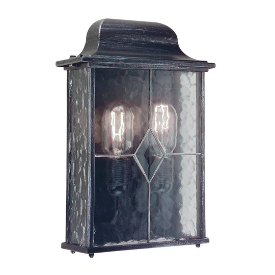 Vägglampa Wexford WX7 halv lykta