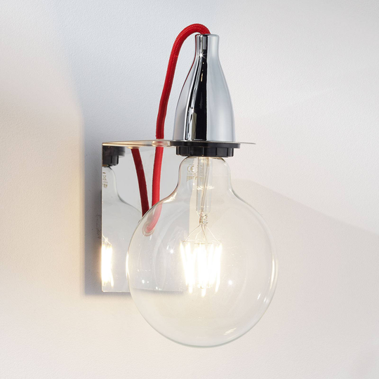 Designorienterad vägglampa Minimal