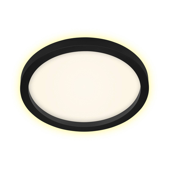 LED-taklampa 7361, Ø 29 cm, svart