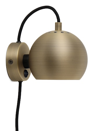 Ball Magnet Vägglampa Antik Mässing