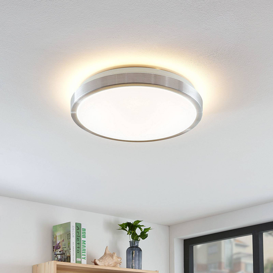 Lindby Emelie LED-taklampa, rund, 35 cm