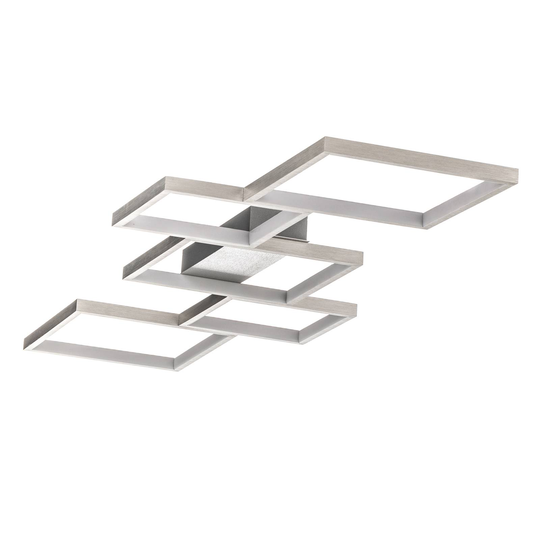 LED-taklampa Sorrento 120 x 48 cm, aluminium