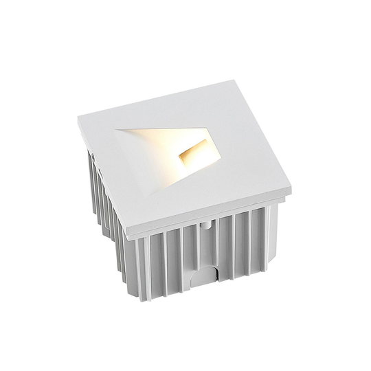 Arcchio Lasca infälld vägglampa, vit, G9, IP65
