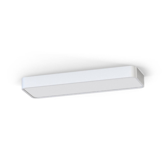 Taklampa Soft vit 63 cm