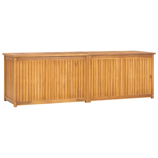 Trädgårdslåda 175x50x55 cm massiv teak