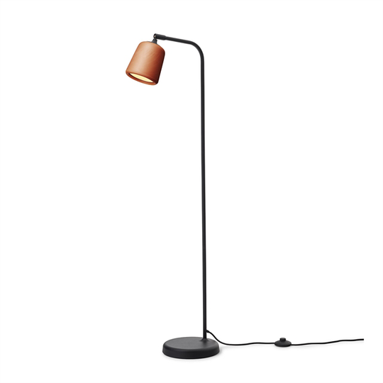 New Works Margin Golvlampa Terracotta
