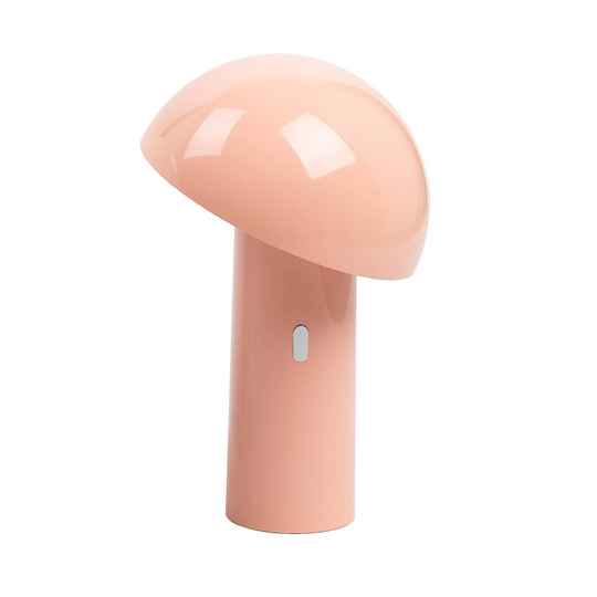 Aluminor Capsule LED-bordslampa, mobil, rosa