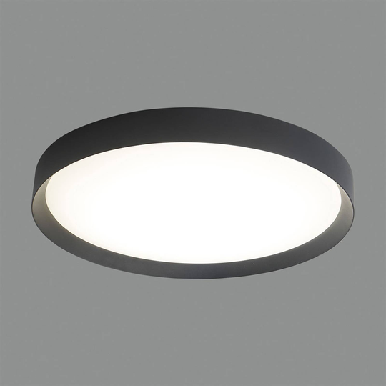 LED-taklampa Minsk DALI Ø 60 cm Casambi svart
