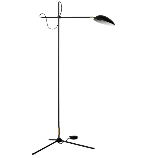 Watt & Veke Spoon Golvlampa Svart