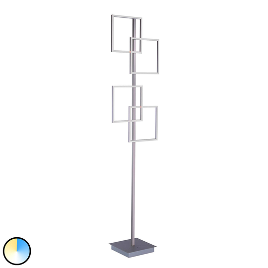 Paul Neuhaus Inigo LED-golvlampa CCT, 4 lampor
