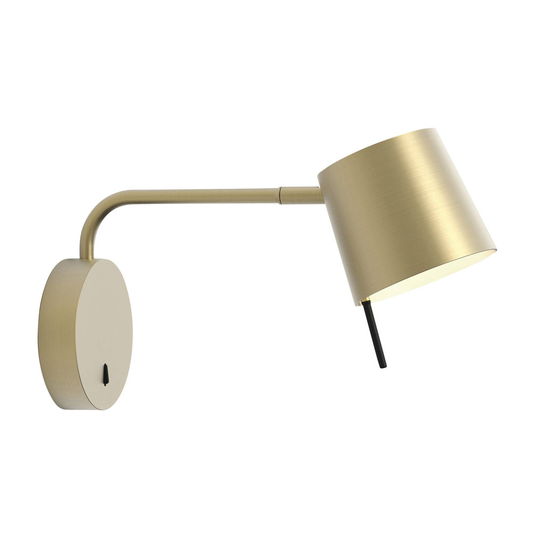 Astro Miura Swing Arm LED-läslampa guld matt