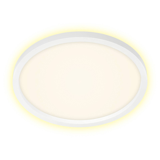 LED-taklampa 7363, Ø 42 cm, vit