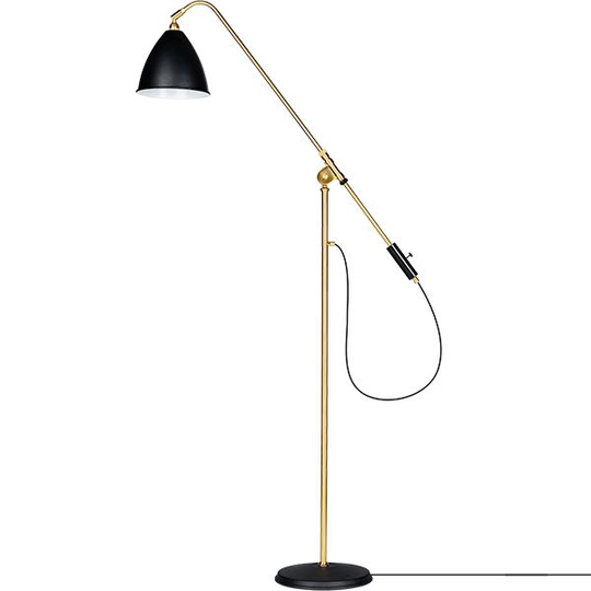 Bestlite BL4 Golvlampa Svart & Mässing