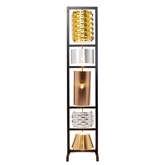 KARE Parecchi Glamour golvlampa, 5 lampor