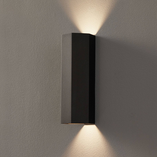WEVER & DUCRÉ Hexo mini 2,0 vägglampa 20 cm svart