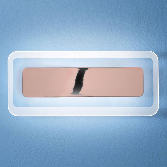LED-vägglampa Antille koppar 31,4 cm