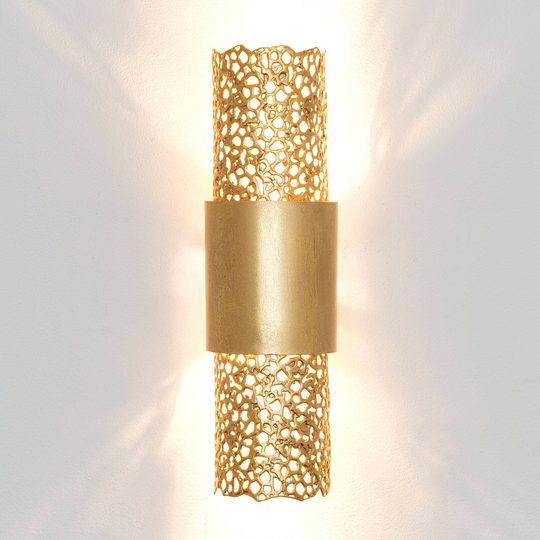 Vägglampa Palazzo, guld