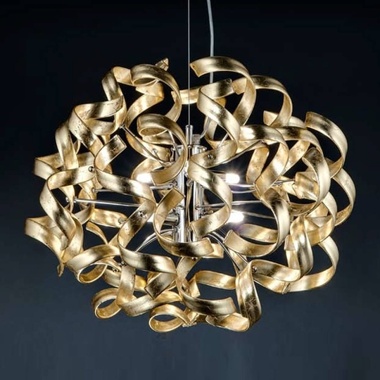 Vacker taklampa GOLD, 50 cm