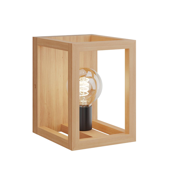 Envolight Rowan vägglampa av ek, 1 lampa