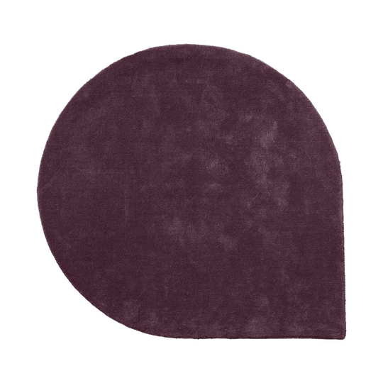 Droppformad matta STILLA bordeaux small, AYTM
