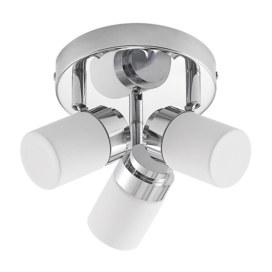 Lindby Alimari takspotlight, krom, rund