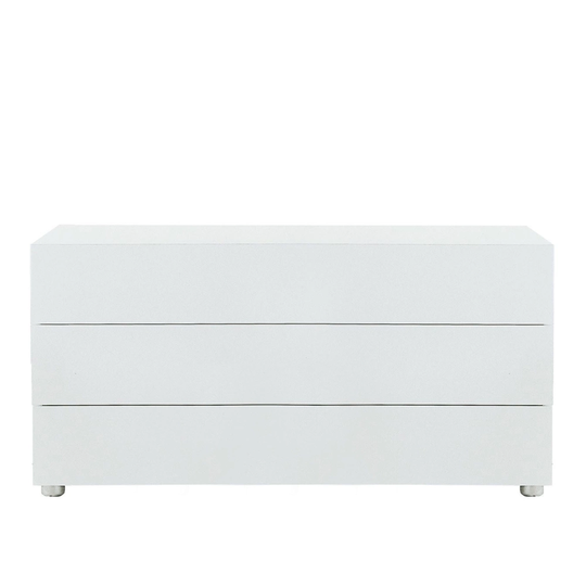Dream Chest Of Drawers0 x 52 x 62 cm, Glossy Bianco 01