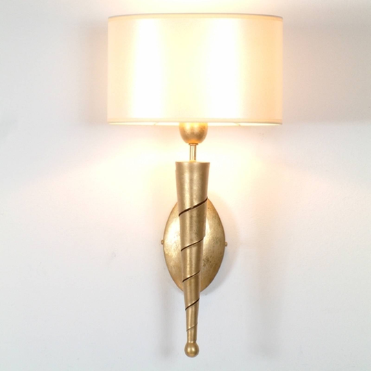 Ädel vägglampa INNOVAZIONE i guld