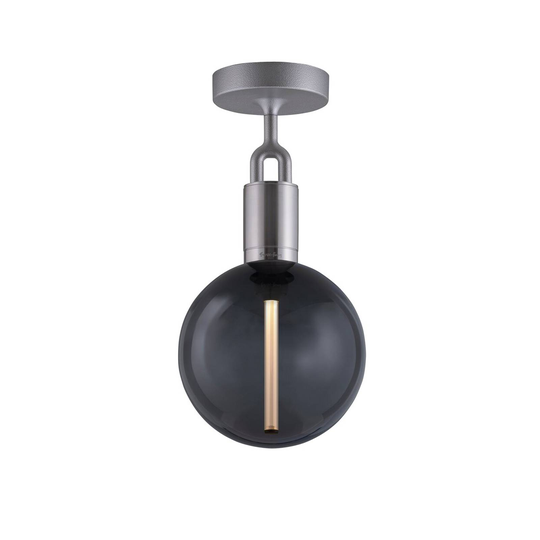 Buster + Punch Forked stål/glas rök Ø 20cm