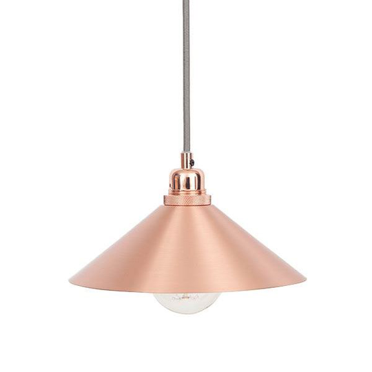 FRAMA Geometric Cone Takpendel Koppar Mellan