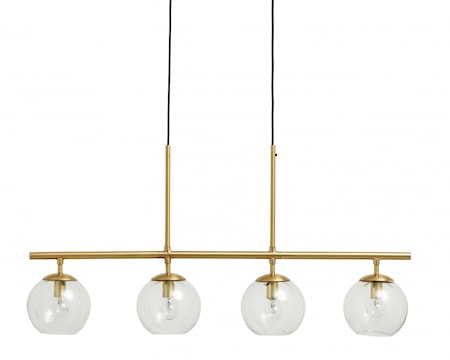 GLOBE Taklampa 4-i-1 Mässing