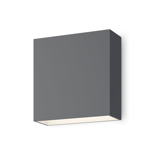 Vibia Structural 2600 LED-vägglampa, mörkgrå