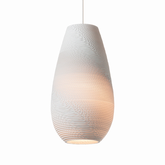 Graypants Scraplight Drop 18 Taklampa Liten Vit