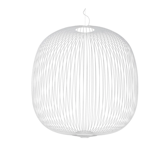 Spokes 2 Large Pendellampa, Vit, Kabel 490 cm