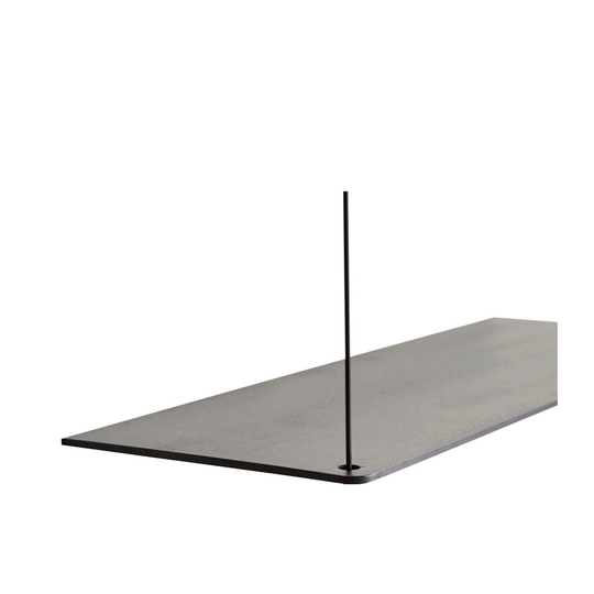 Woud Stedge add-on hyllplan 80 cm svart ek