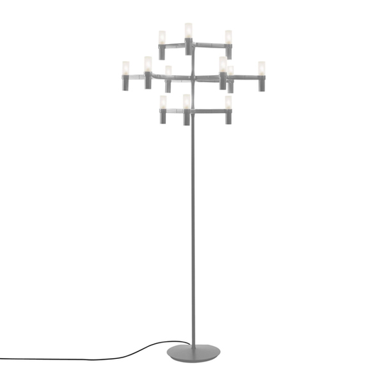 Nemo Crown Golvlampa Polerat