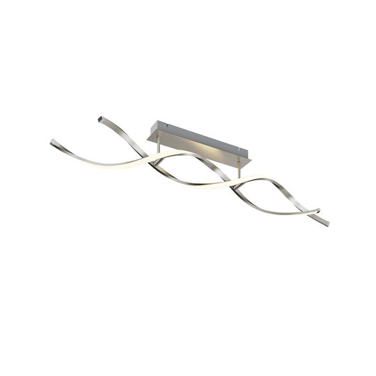 Spiralformad LED-taklampa Kati, dimbar