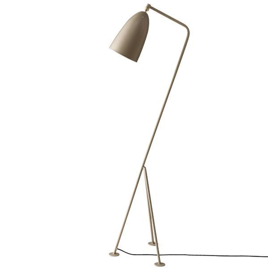 GUBI Grossman Collection Gräshoppa Golvlampa Grå
