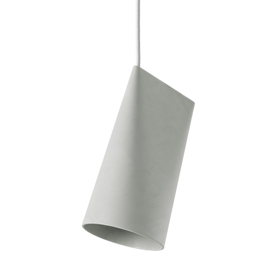 MOEBE Ceramic Hänglampa Grå Smal