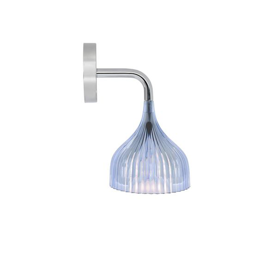 Kartell È Vägglampa Ljusblå