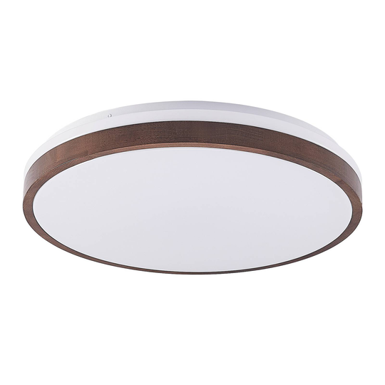 Lindby Hudsona LED-taklampa, brun