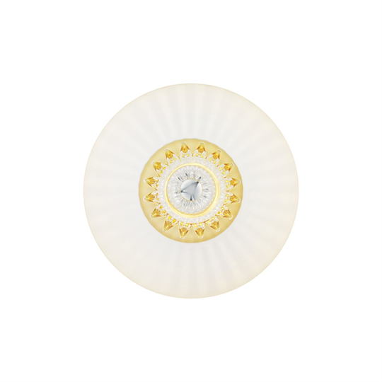 Design by Us New Wave Optic Wall Lamp Opal Glass