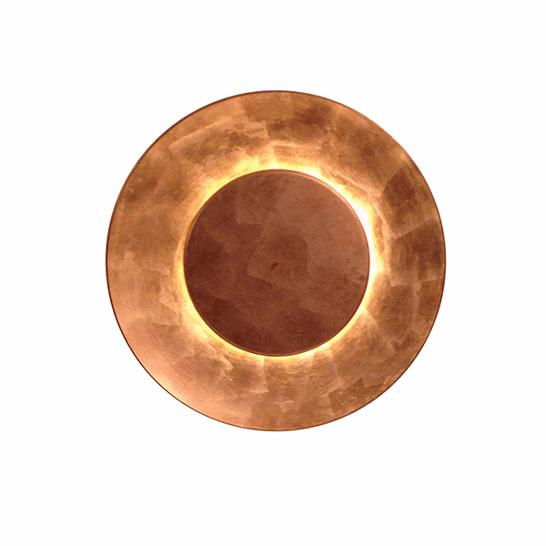 FontanaArte Lunaire Vägglampa Koppar