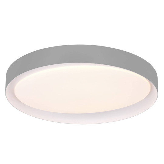 LED-taklampa Zeta tunable white, grå/vit