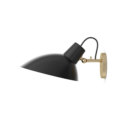 Astep VV Cinquanta Vägglampa Mässing/Svart